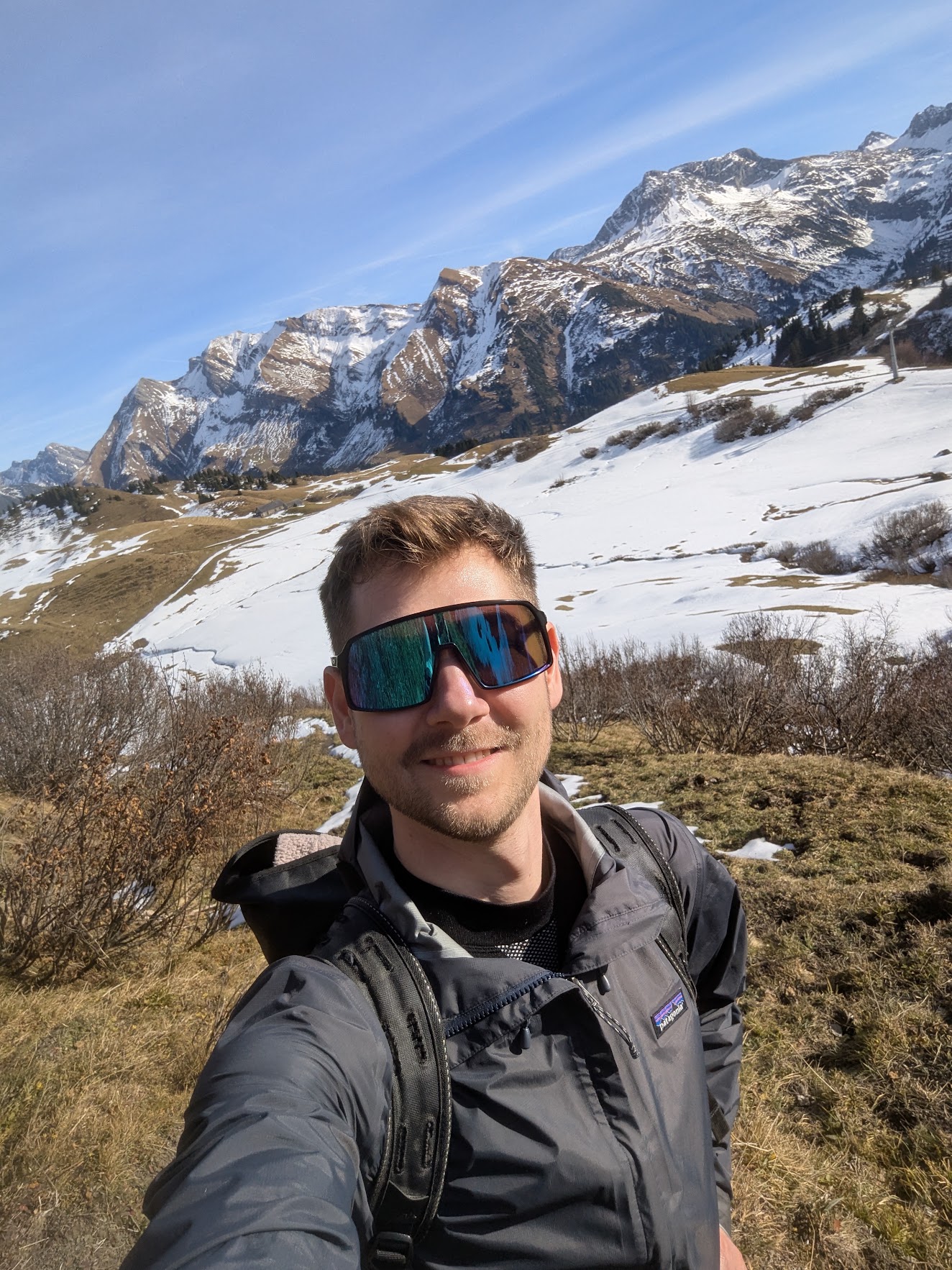 Fabian Kirschner in den Alpen